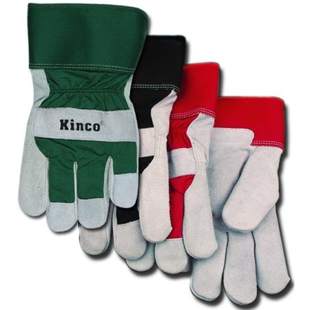 HEATKEEP Protective Gloves, Men's, L, Wing Thumb, BlackGreen 1932-L